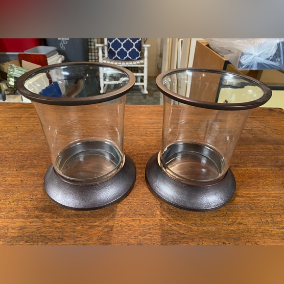 Pottery Barn Accents Pottery Barn Candle Holder Set Poshmark